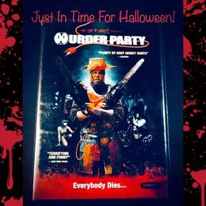 Murder Party (DVD, 2007) Brand New! Cult Classic!